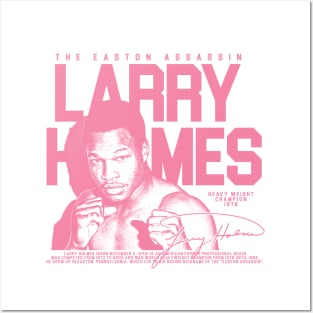 Larry Holmes - Pink Posters and Art